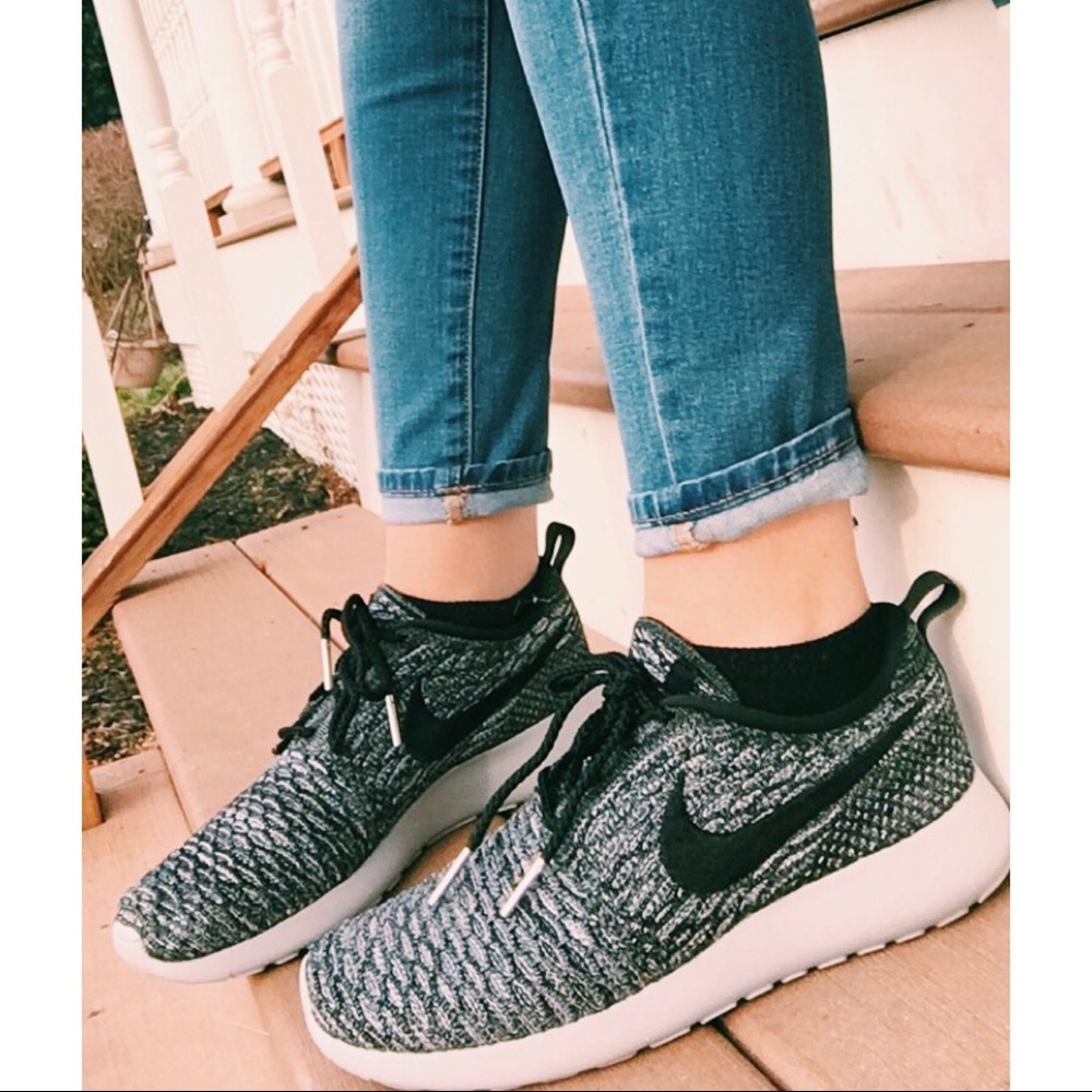 Grey Nike Fly Knit